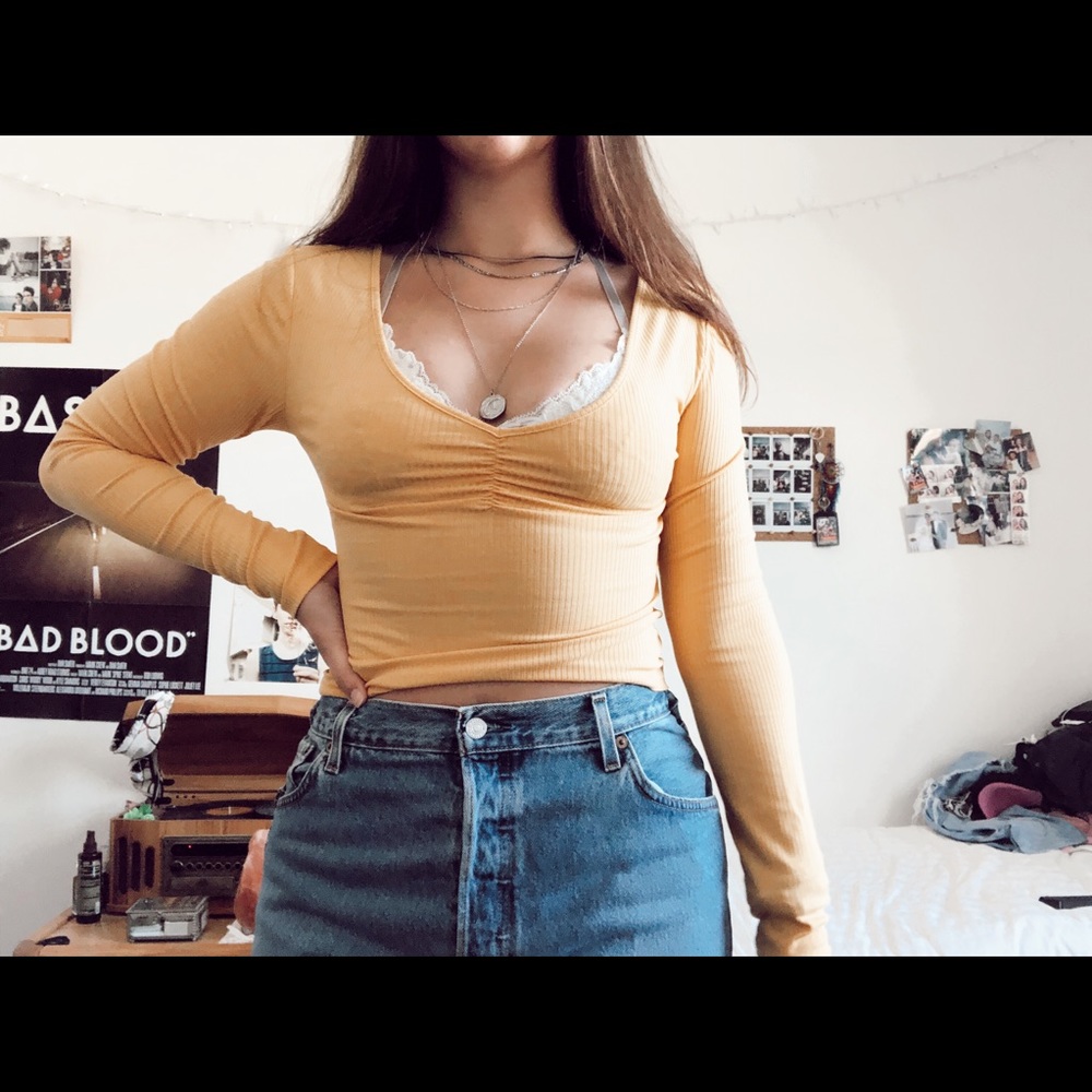 Yellow long sleeve